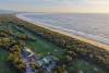 Aerial view of the golf course+