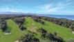 Aerial view of the golf course+